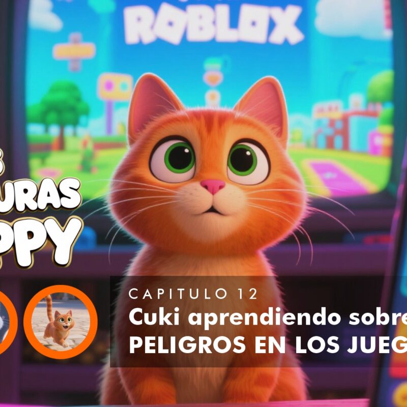 Aprendiendo sobre los PELIGROS EN LOS JUEGOS DE RED Capitulo 12 LAS AVENTURAS DEL GATO PUPPY